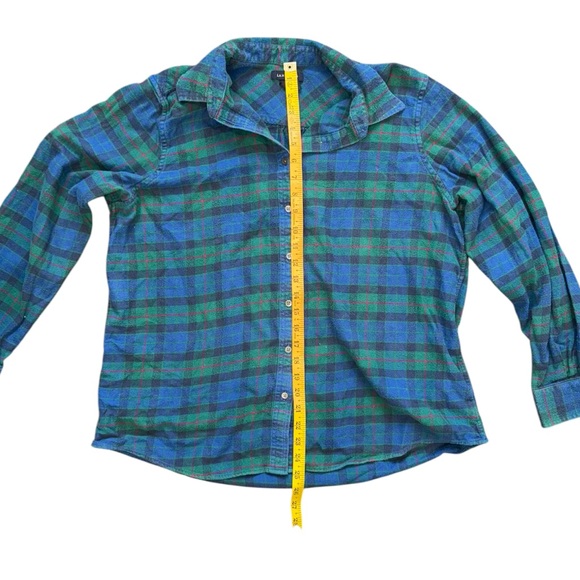 Blue Flannel Button Down - Picture 7 of 14